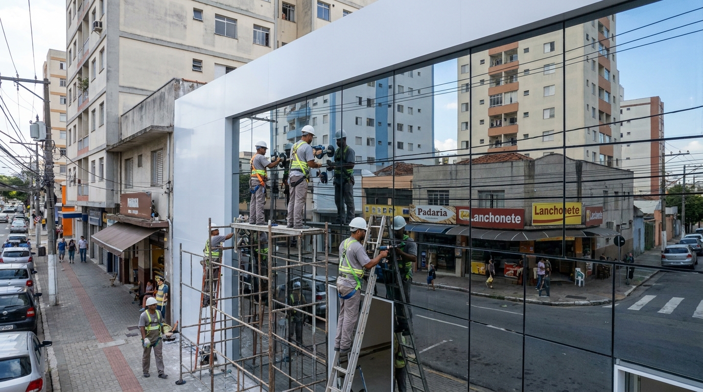 Fechamentos em Vidro no Itacorubi, Florianópolis‑SC