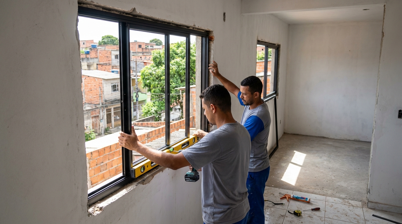 Produção de Portas e Janelas em Centro, Florianópolis‑SC