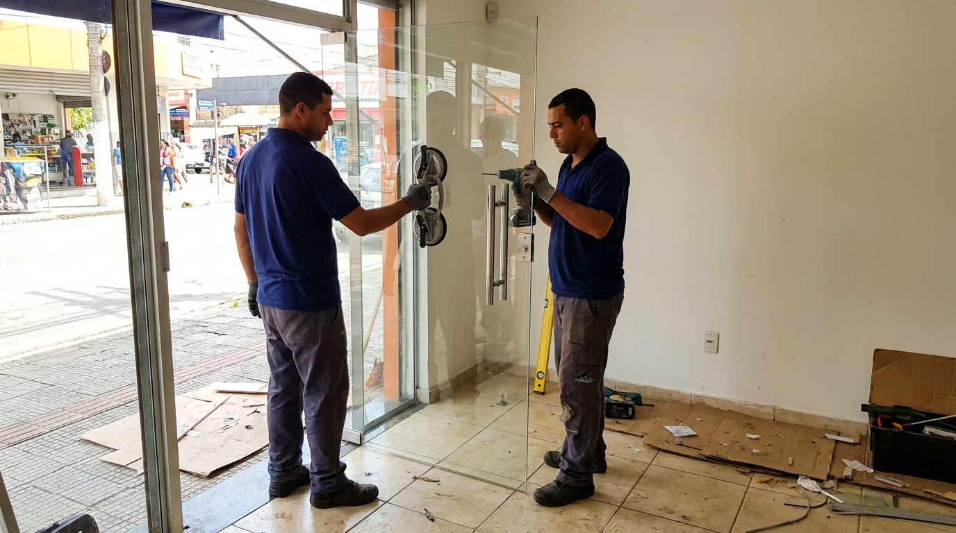Portas em Vidro em Florianópolis‑SC