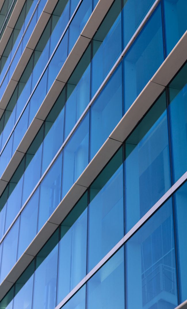 fachada de vidro em Florianópolis