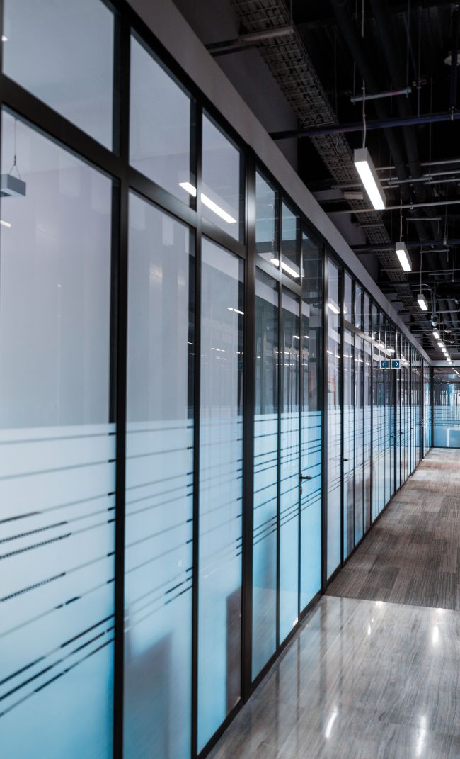 parede de vidro em Florianópolis